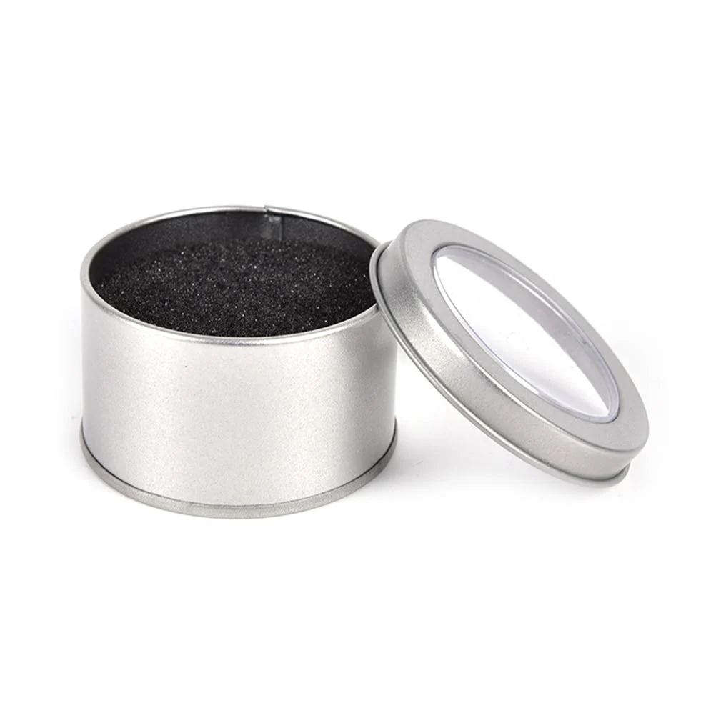 Flexible Leonardo Caja de reloj portátil redonda de metal Efficient