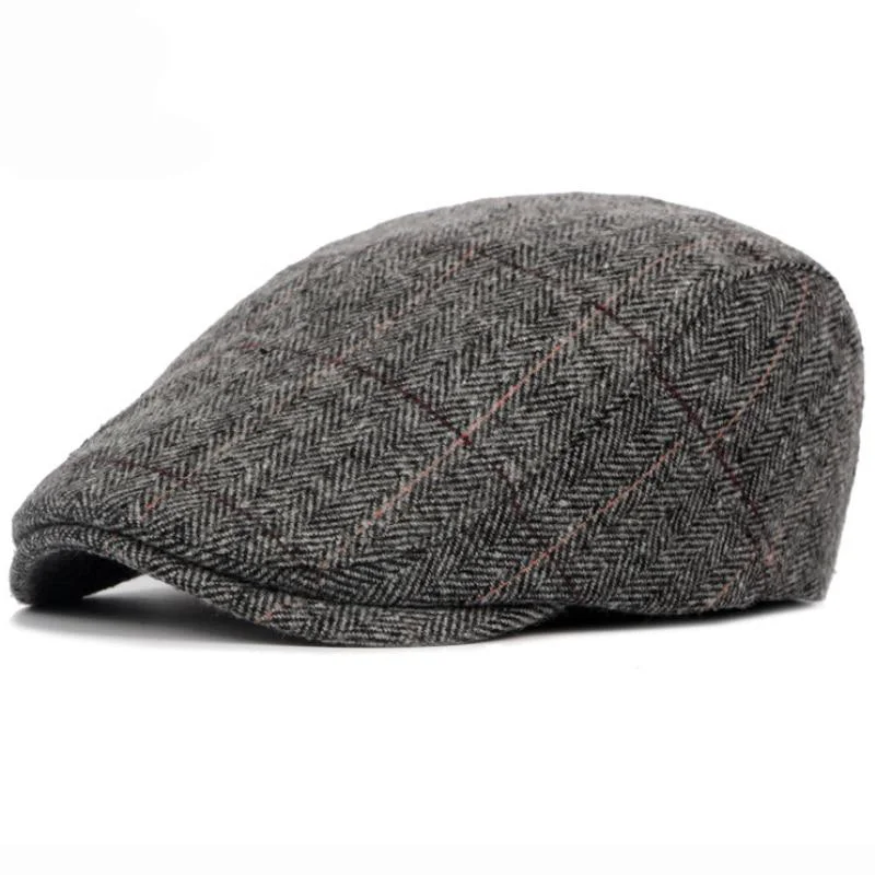 Top-Quality Gorra plana Heritage de lana Elite