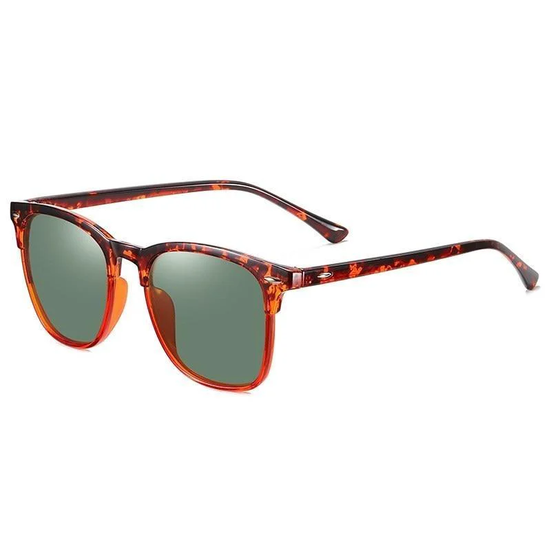 Sustainable Matteo Gafas de sol de leopardo polarizadas Versatile