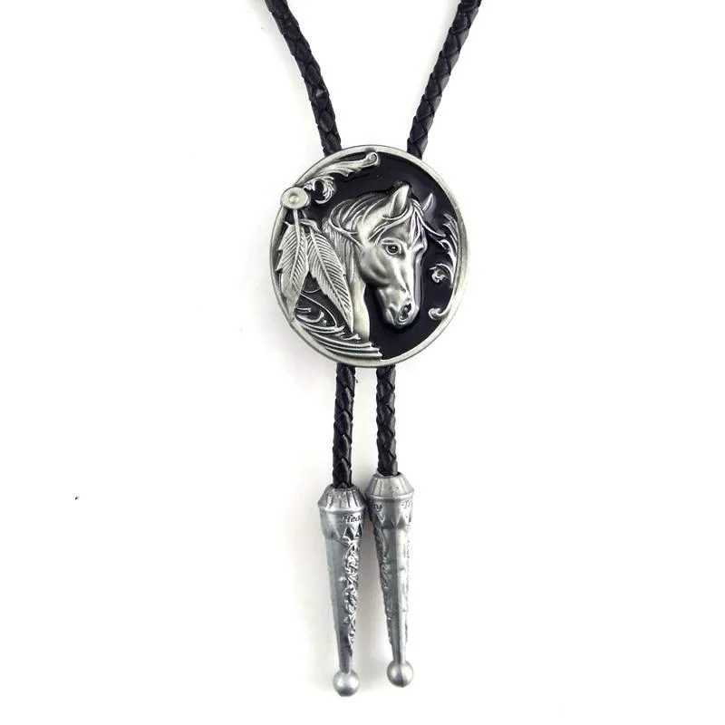 Authentic Corbata Western Horse Bolo Casual
