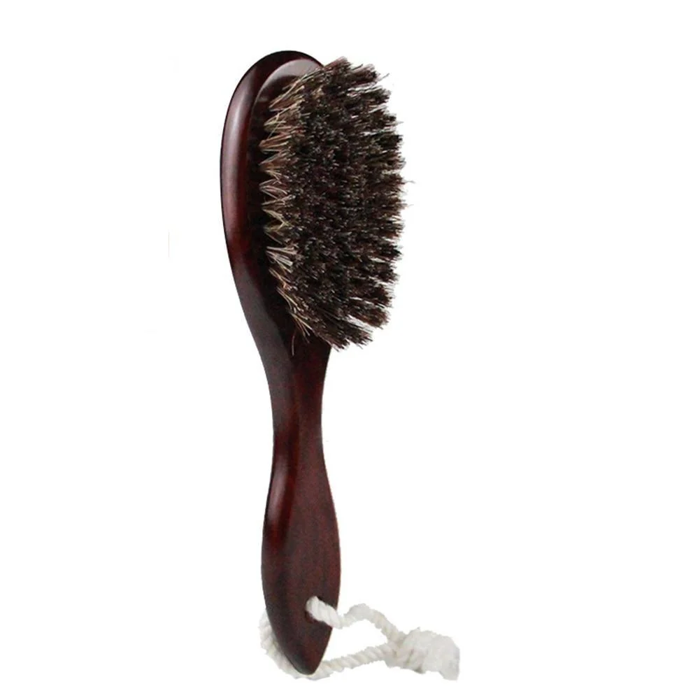 Recyclable Cepillo para barba de cerdas suaves de cabra Fast