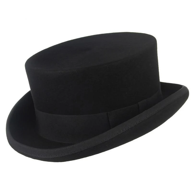 Organic Henry Wool Felt Top Hat Original