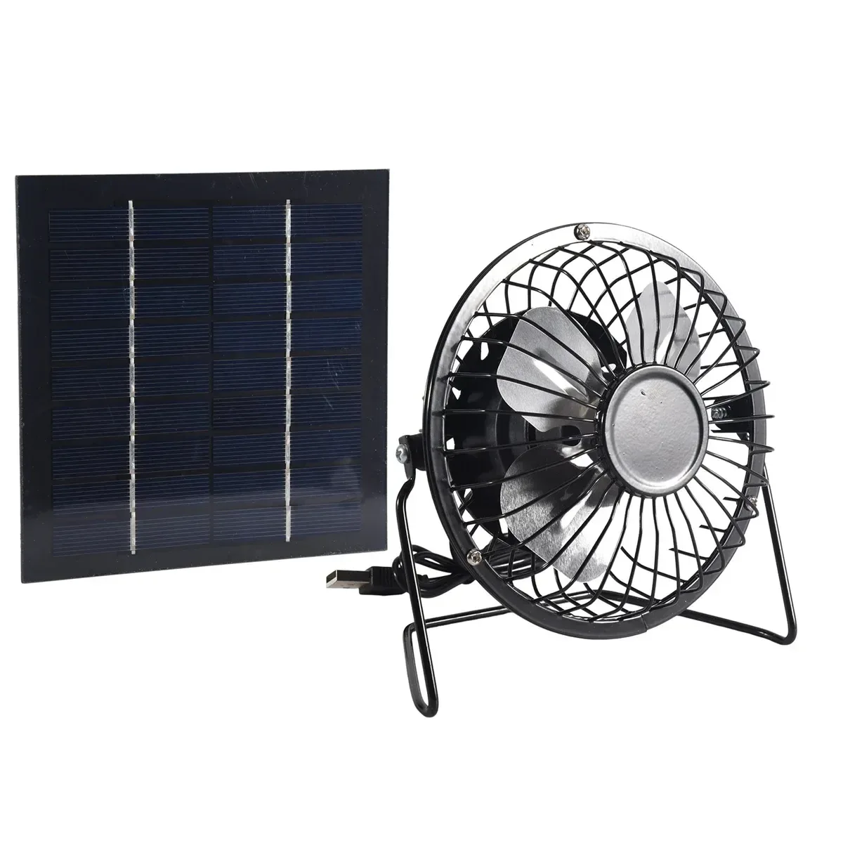 Effective Mini ventilador solar portátil de 5 W para oficinas y exteriores User-Friendly