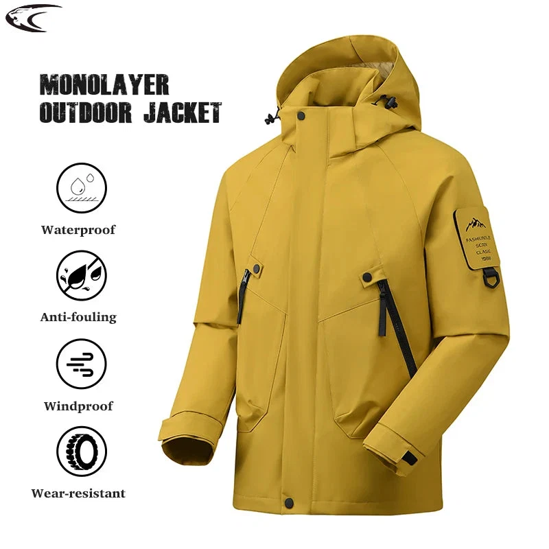 Exceptional Unisex Waterproof Windbreaker Rain Jacket – Breathable Outdoor Coat for Hiking Climbing Camping Unisex Waterproof Windbreaker Rain Jacket – Breathable Outdoor Coat for Hiking Climbing Camping Fashionable