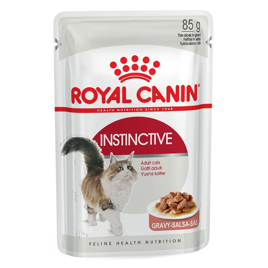 Smart Royal Canin Feline Instinctive Wet Adult Cat Food In Gravy 12x85g First-Class