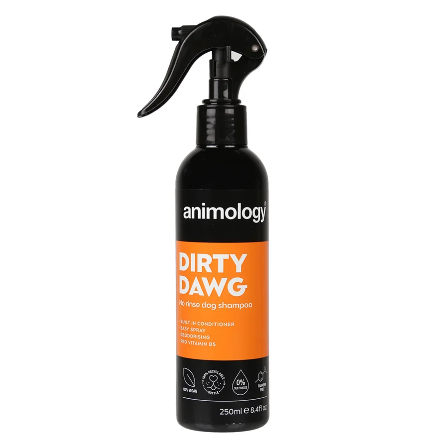 Responsible Animology Dirty Dawg No Rinse Dog Shampoo 250ml Relaxed