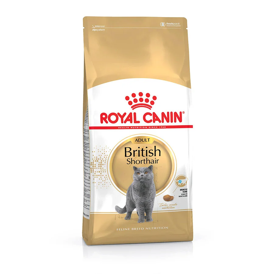 First-Class Royal Canin British Shorthair Adult Dry Cat Food 4kg Detailed