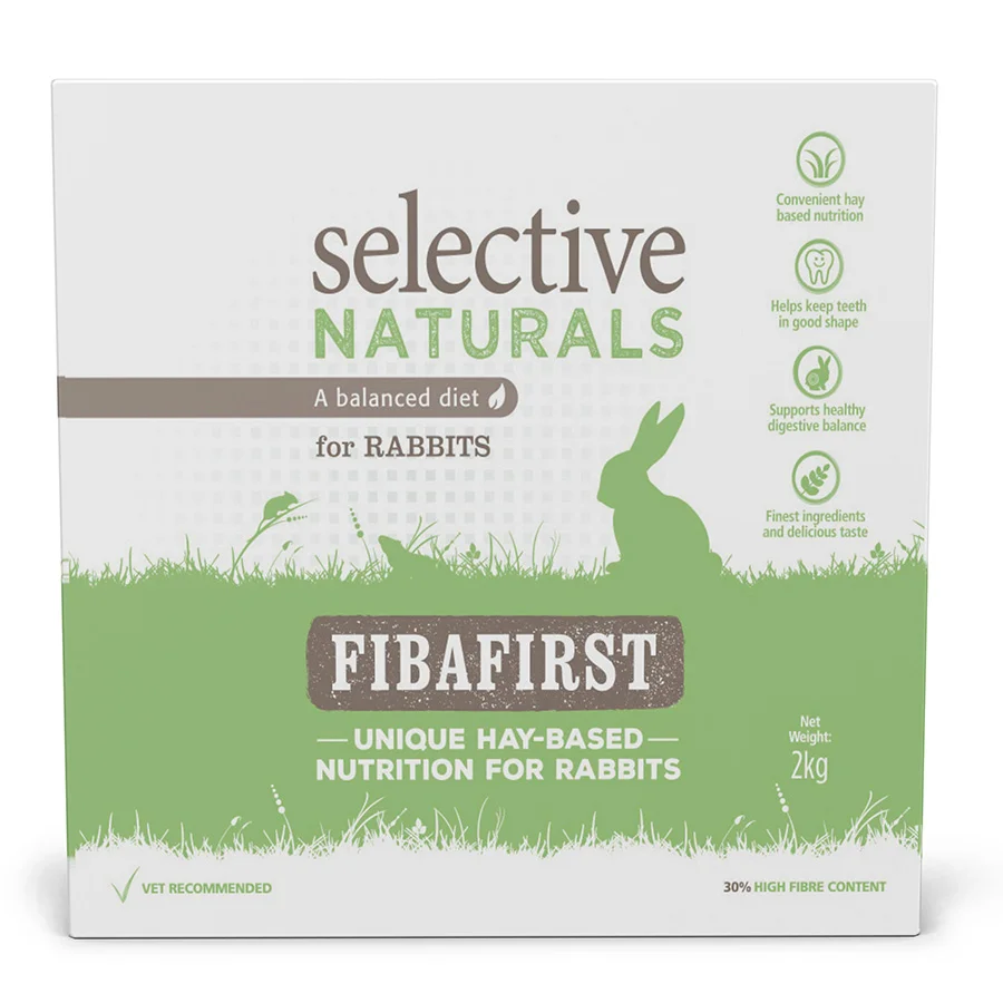Official Selective Naturals Fibafirst Rabbit Food Sticks 2kg Traditional