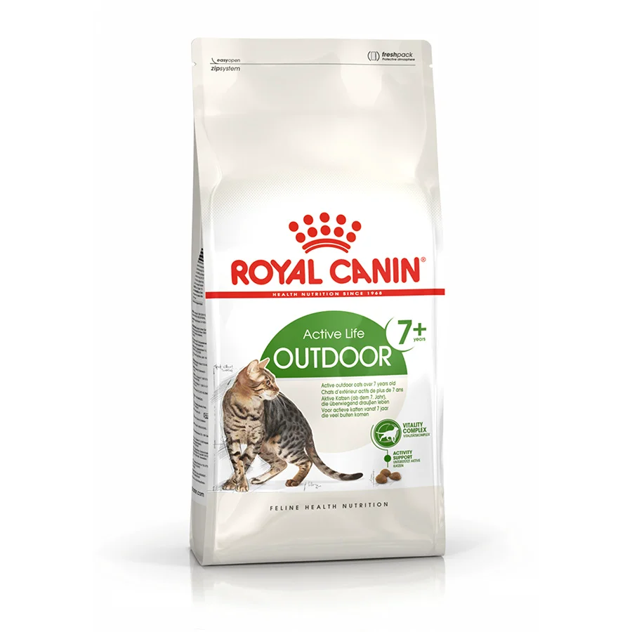 Practical Royal Canin Feline Active Life Outdoor Ageing 7 Dry Cat Food 10kg Exclusive