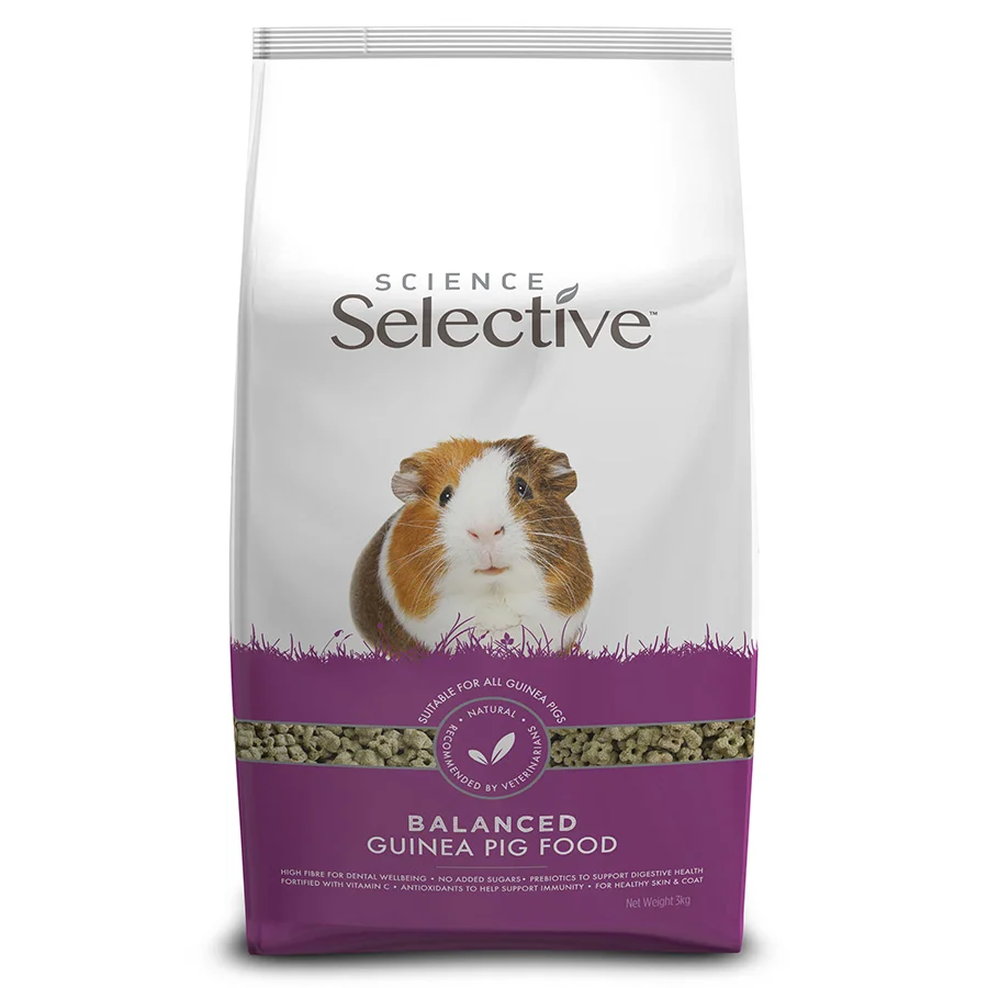 Stylish Selective Balanced Guinea Pig Food 2kg Contemporary