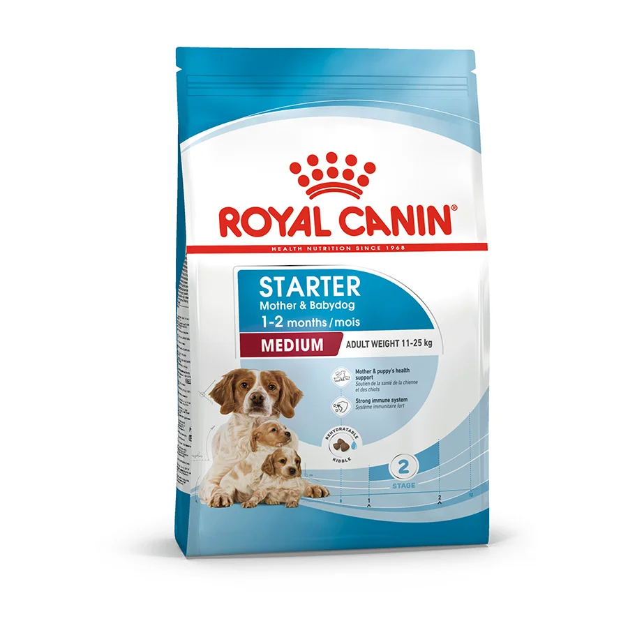 Outstanding Royal Canin Starter Mother BabyDog Medium Breed Dry Dog Food 4kg Long-Lasting