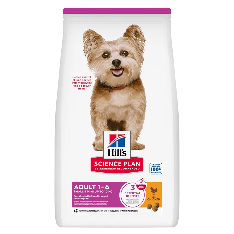 High-Quality Hill x27 s Science Plan Small Mini Breed Adult Dry Dog Food Chicken Advanced