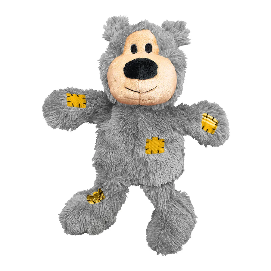 Solid Kong Wild Knots Bear Dog Toy Functional