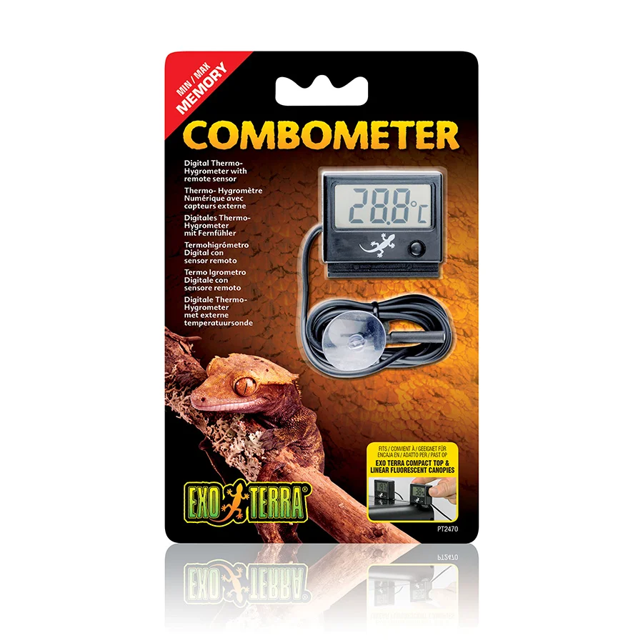 High-Grade Exo Terra Reptile Digital Thermometer Hygrometer Effective