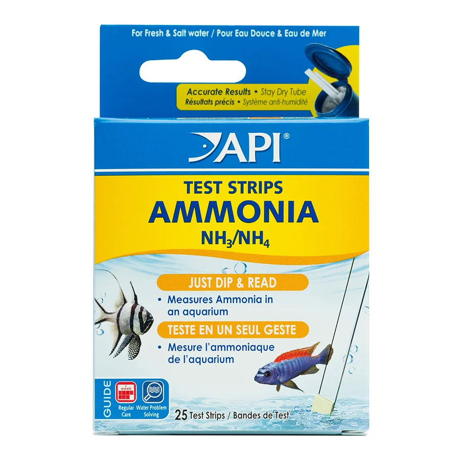 Stylish API Ammonia Test Strips 25 Pack Contemporary