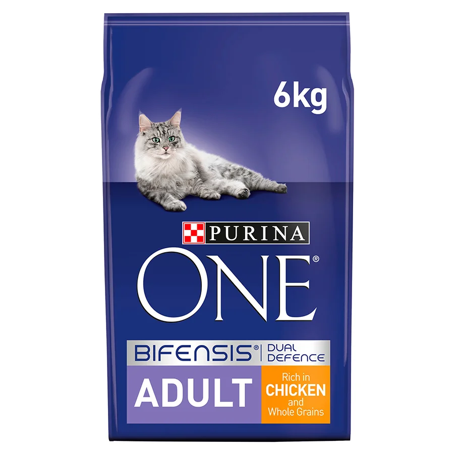 Reliable Purina ONE Adult Dry Cat Food Chicken 6kg Healthy