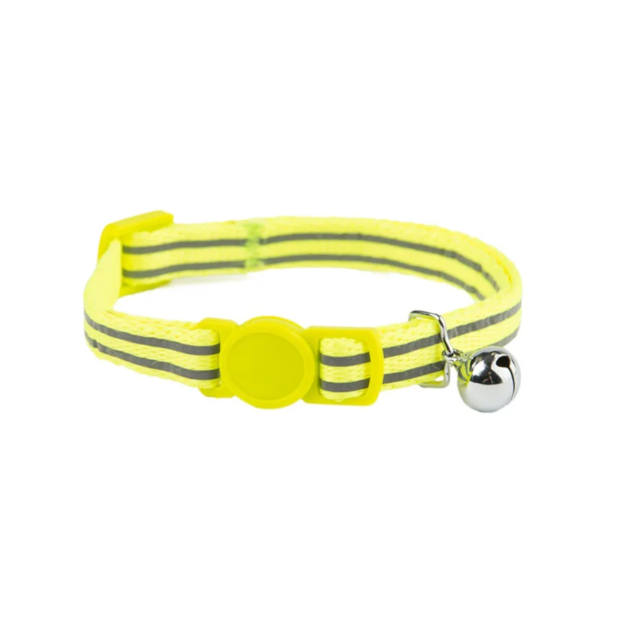 Quality Pets at Home Reflective Cat Collar Yellow Selected