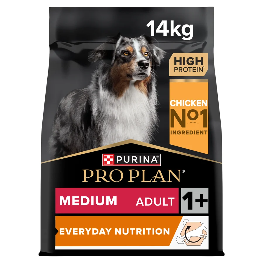 Premium Pro Plan Everyday Nutrition Medium Adult Dry Dog Food Chicken Artisan