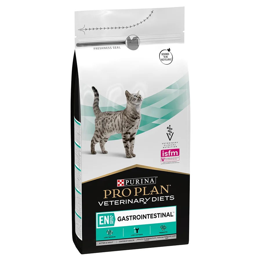 Secure Pro Plan Vet Diet EN Gastrointestinal Cat Food 1.5kg Organic