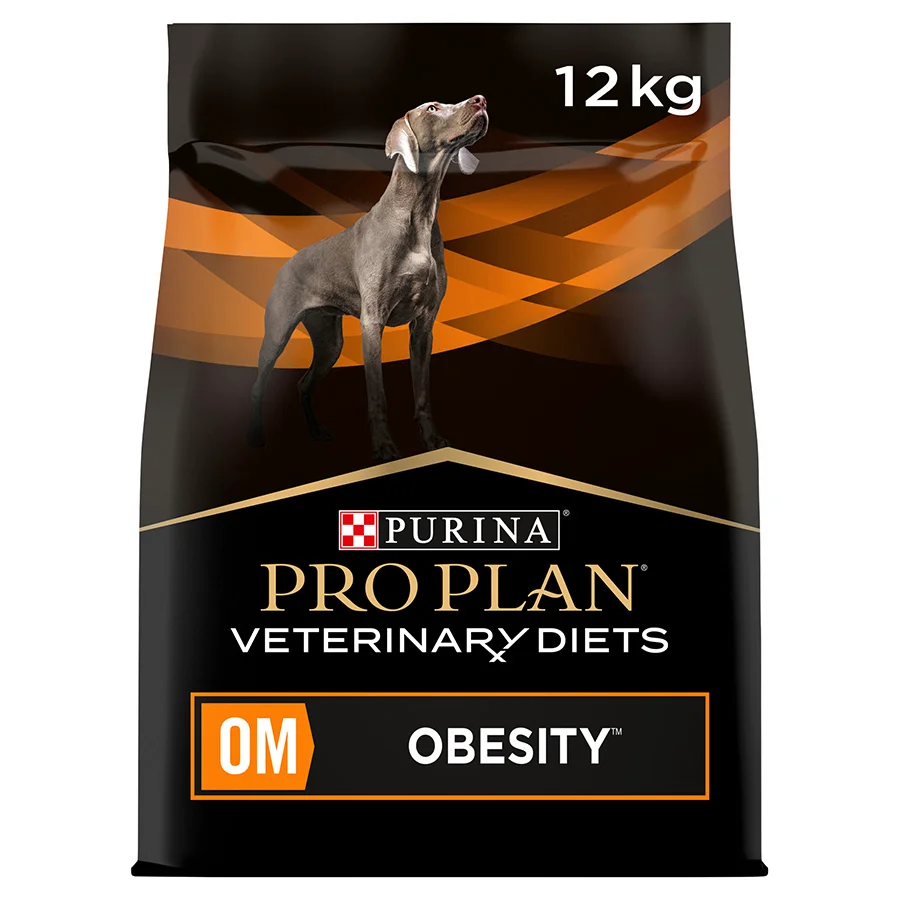 Functional Pro Plan Vet Diet Veterinary Diets OM Obesity Management Dry Dog Food 12kg Excellent