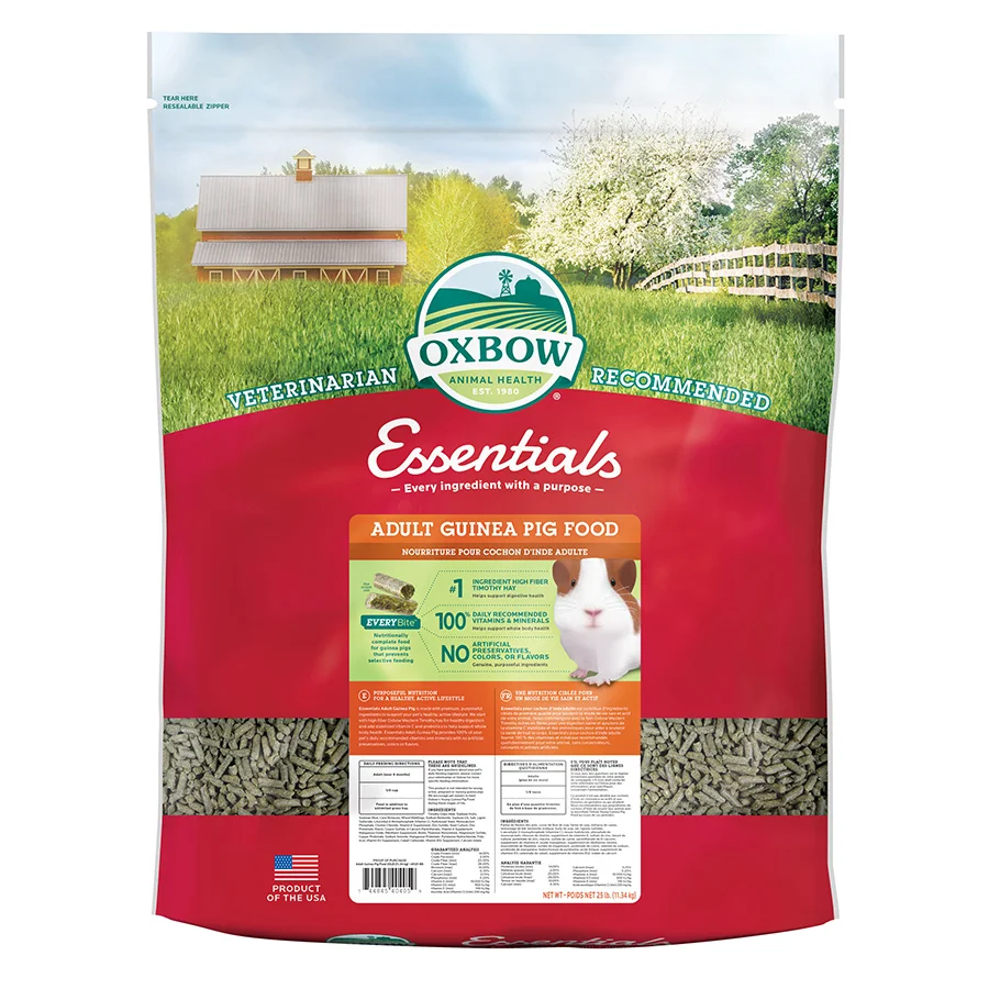Efficient Oxbow Essentials Cavy Cuisine Adult Guinea Pig Food 11kg Traditional