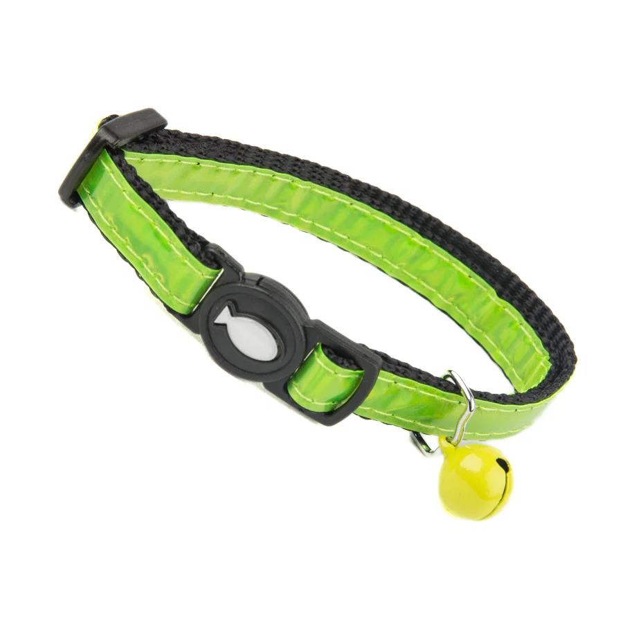 Artisan Pets at Home Neon Reflective Cat Collar Yellow Versatile