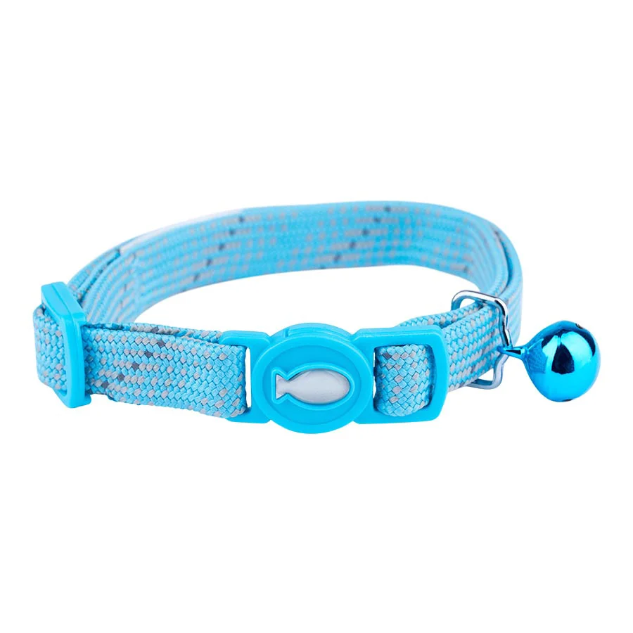 Long-Lasting Pets at Home Reflective Rope Cat Collar Blue Genuine
