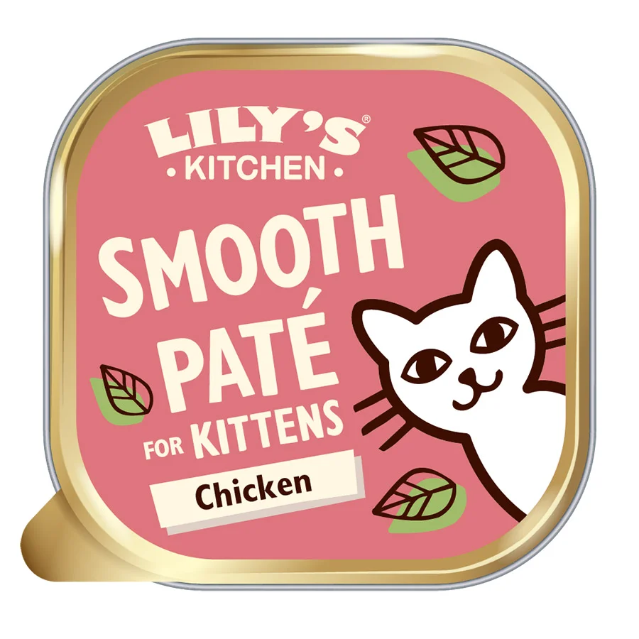 Breathable Lily x27 s Kitchen Wet Kitten Food Chicken Pate 85g Long-Lasting