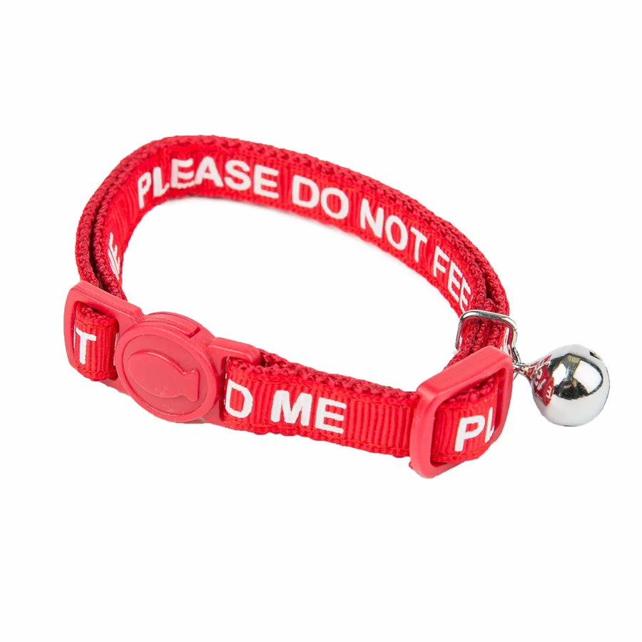 Soft Pets at Home Don x27 t Feed Me Cat Collar Certified