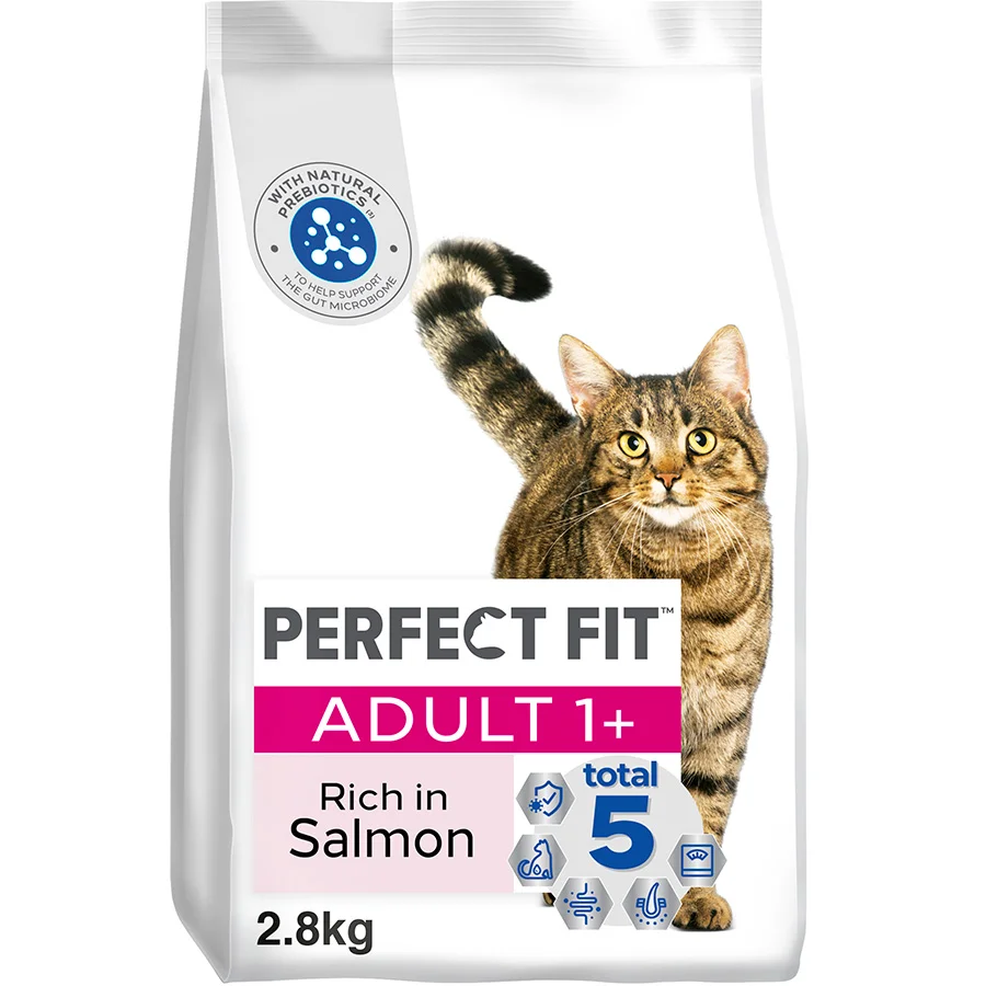 Classic Fit Advanced Nutrition Adult Cat Dry Food Salmon 2.8kg Fast