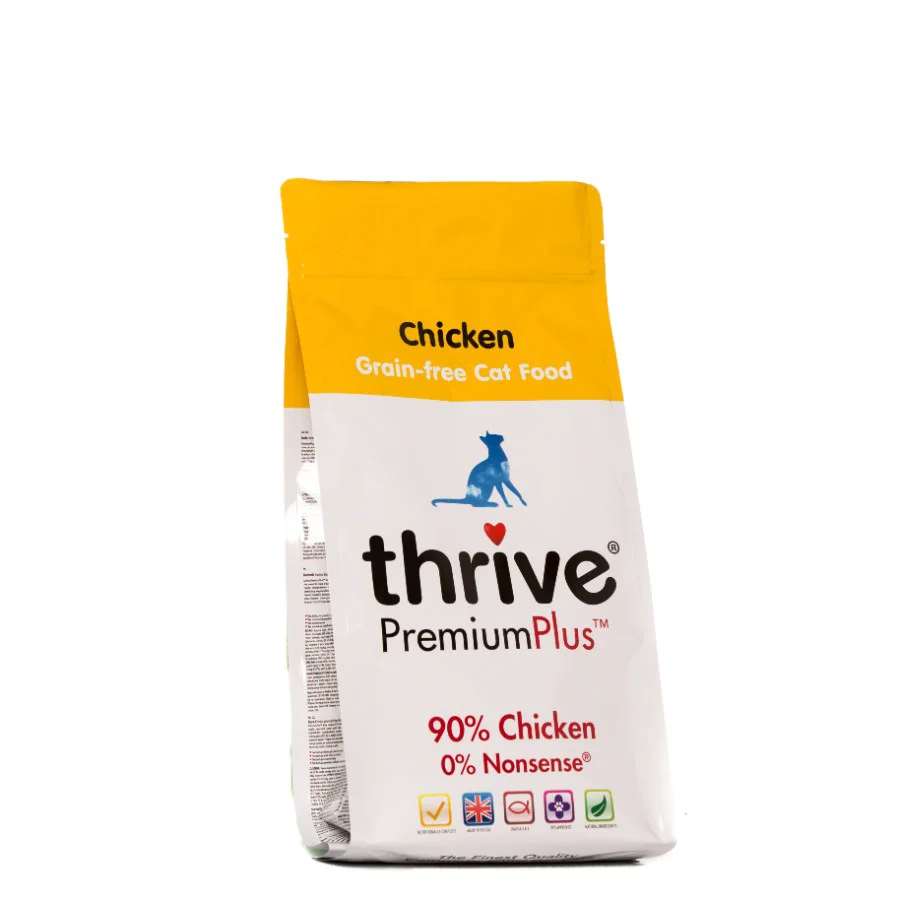 Superior Thrive Dry Cat Food Chicken 1.5kg Reusable