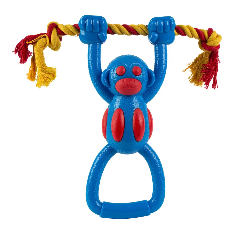 Powerful Ruff Tuff TPR Monkey Dog Toy Original Design