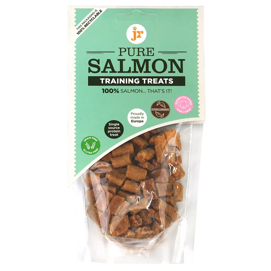 Selected JR Pet Products Pure Salmon Dog Training Treats 85g High-Grade