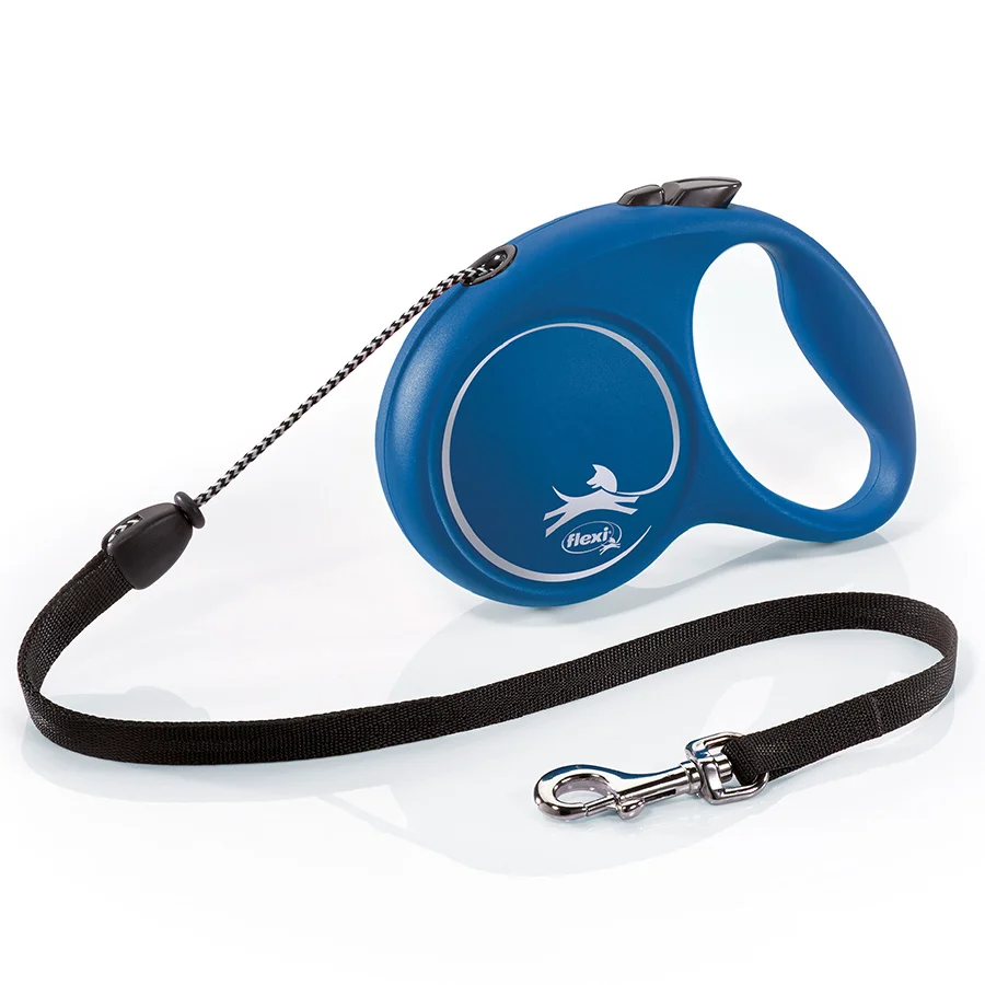 Excellent Flexi Fun Extending Dog Lead 5m Blue Medium Casual