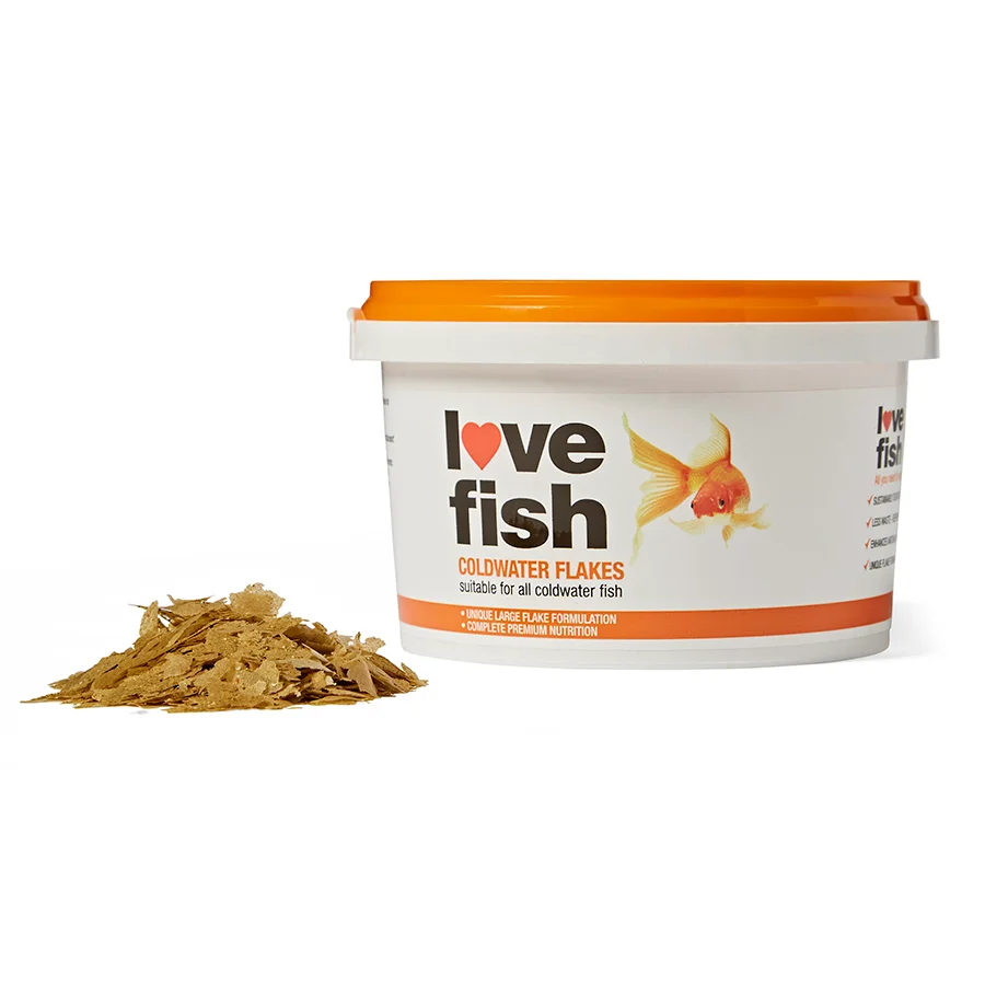 High-End Love Fish Coldwater Fish Flakes 18g Organic