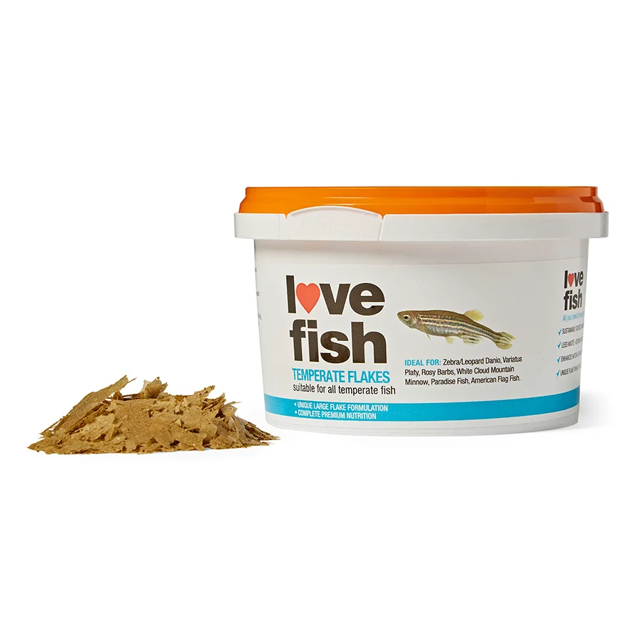 Relaxed Love Fish Temperate Fish Flakes 18g Prestigious