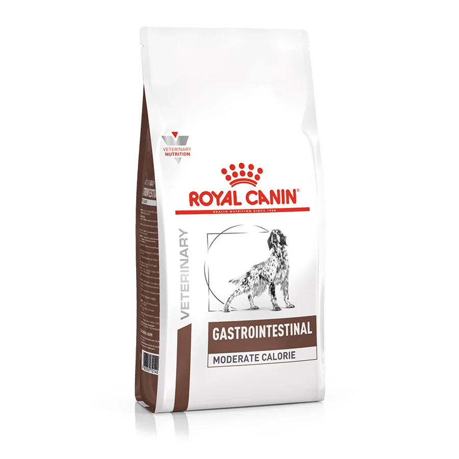 Trendy Royal Canin Veterinary Gastrointestinal Moderate Calorie Adult Dry Dog Food 15kg Authentic