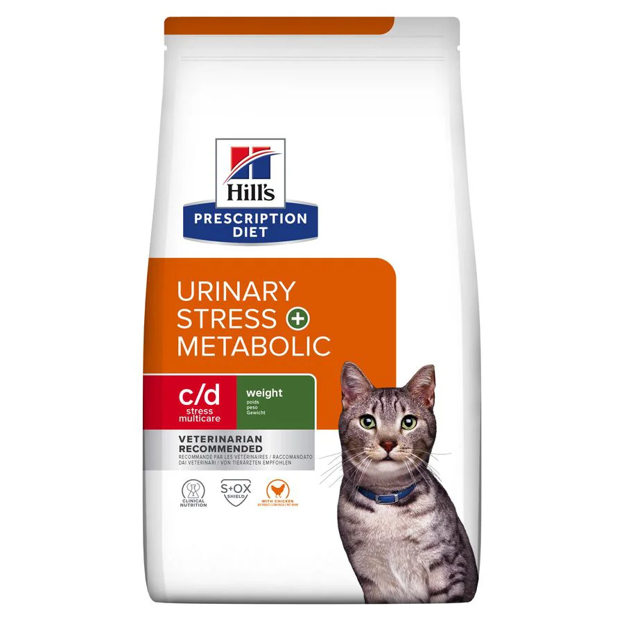 Efficient Hill x27 s Prescription Diet c d Urinary， Stress Metabolic Adult Dry Cat Food 8kg Genuine