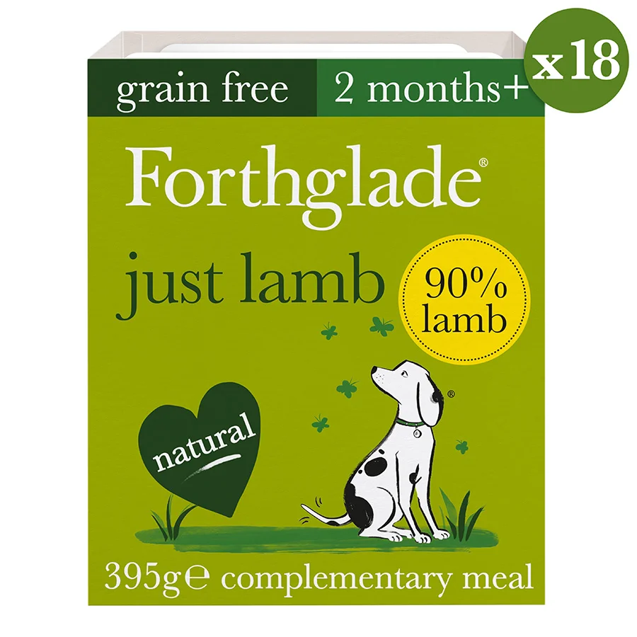 Excellent Forthglade Grain Complementary Wet Adult Dog Food Lamb 18x395g Versatile