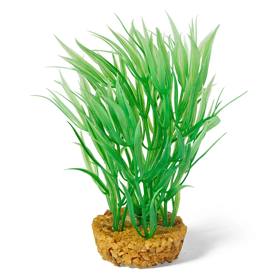 Elite Pets at Home Ecoscape Gravel Base Bamboo Aquarium Plant Ornament Small Responsible