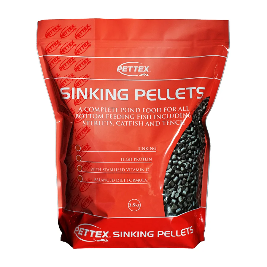 Original Design Pettex Premium Pond Sinking Pellets Food 2.5kg