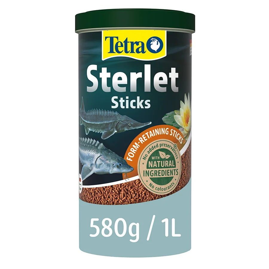 Refined Tetra Pond Sticks Sinking Complete Fish Food 580g Consistent