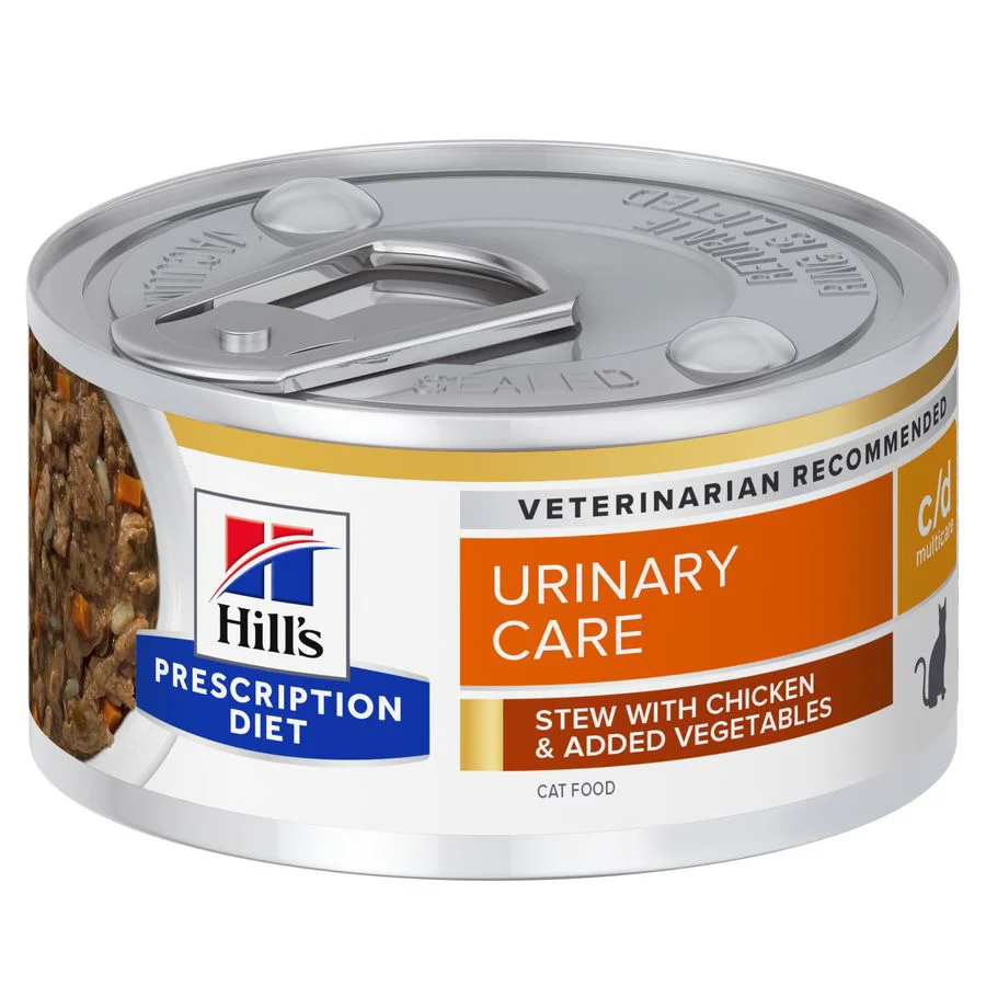 Minimalist Hill x27 s Prescription Diet c d Multicare Urinary Care Wet Adult Cat Food 24x82g High-Quality