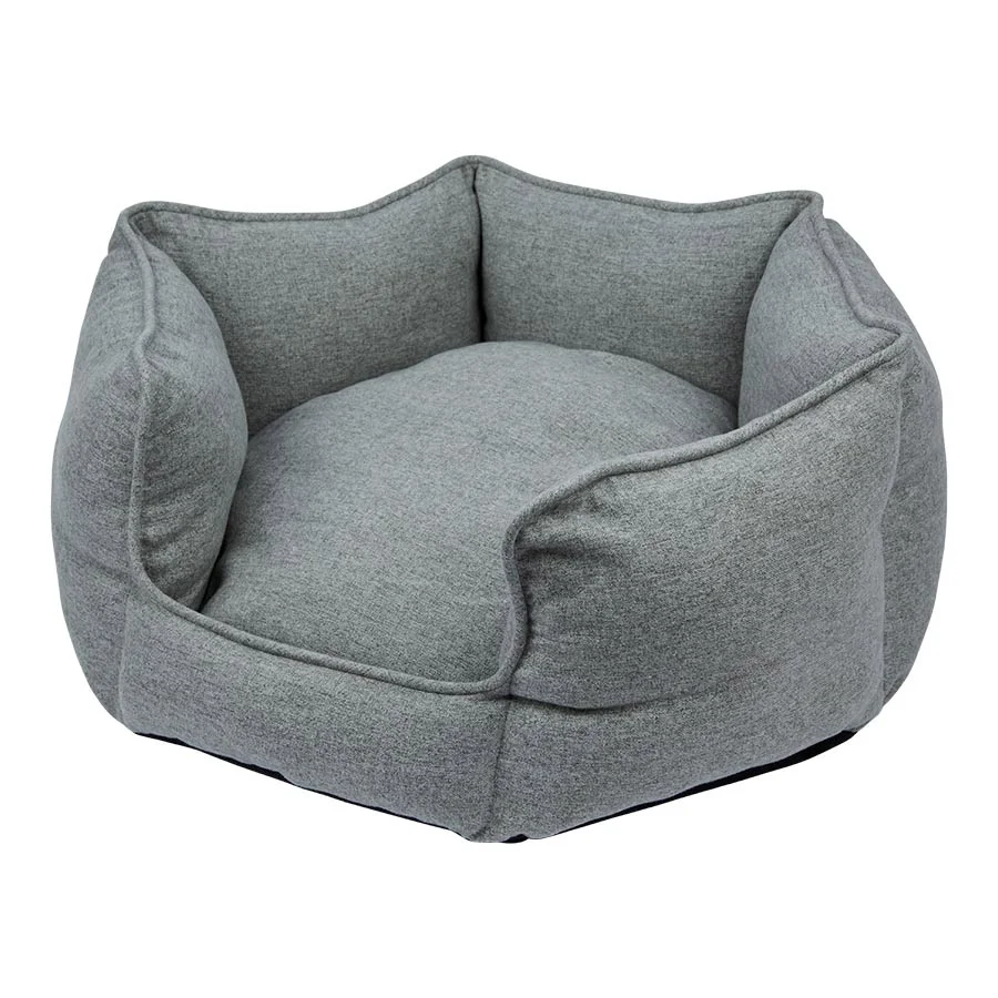 Smooth Pets at Home Chatham Deep Nester Cat Bed Grey Sophisticated