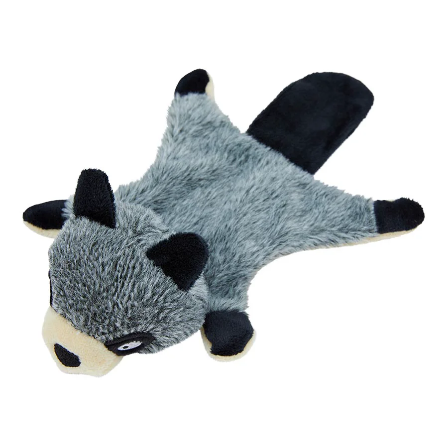 Fine Crafted Pets at Home Raccoon Plush Cat Toy Modern