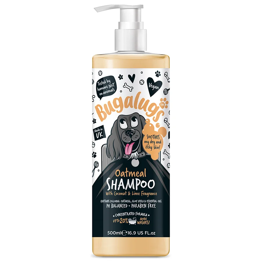 Elegant Bugalugs Oatmeal Dog Shampoo 500ml Top-Quality