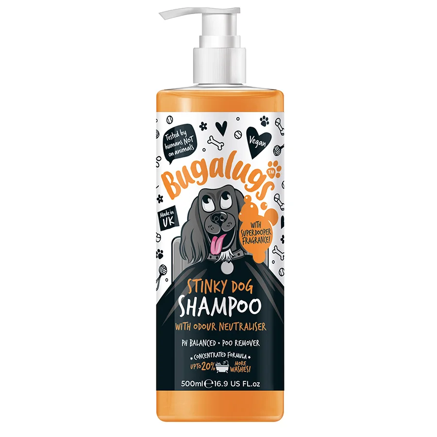 Trendy Bugalugs Stinky Dog Shampoo 500ml Carefully Designed