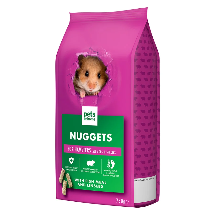 Responsible Pets at Home Nutri Pressed Hamster Nuggets 750g First-Class