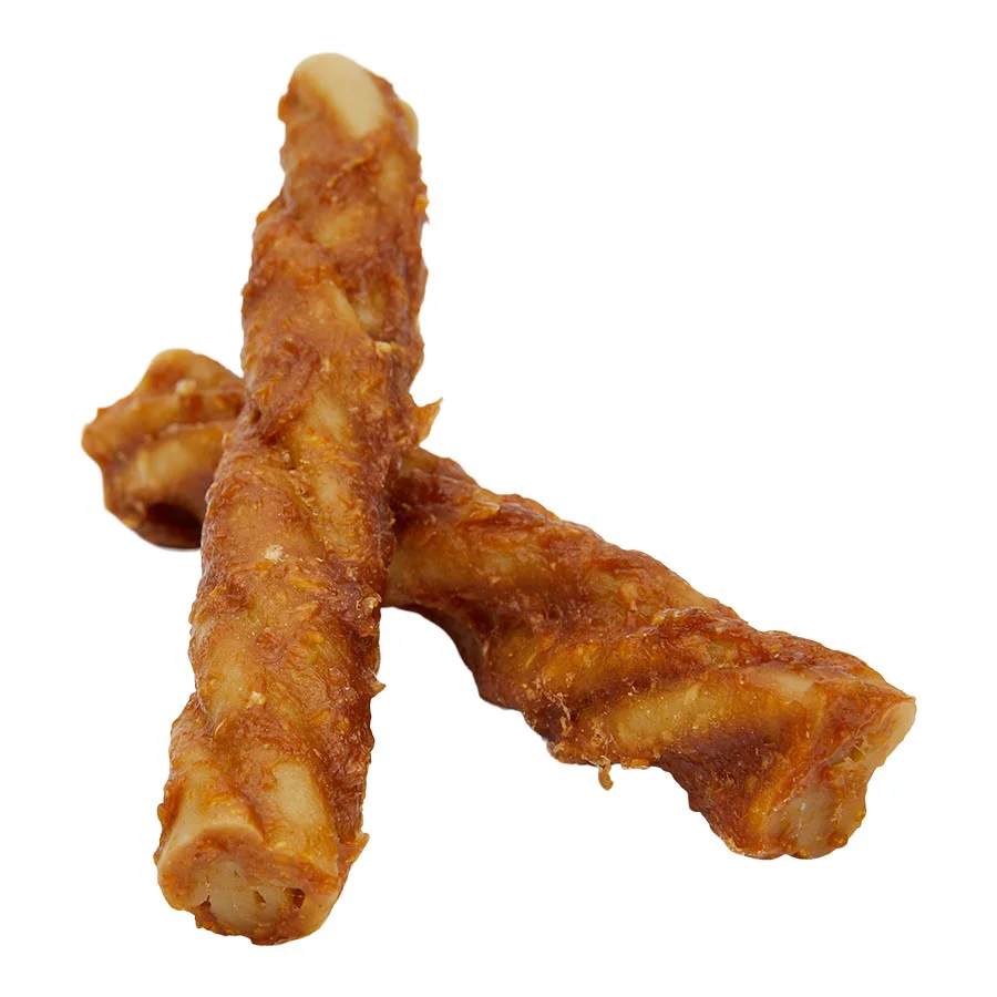 Official Pets at Home Rawhide Adult Dog Treats Chicken Peanut Butter Twist 160g Genuine