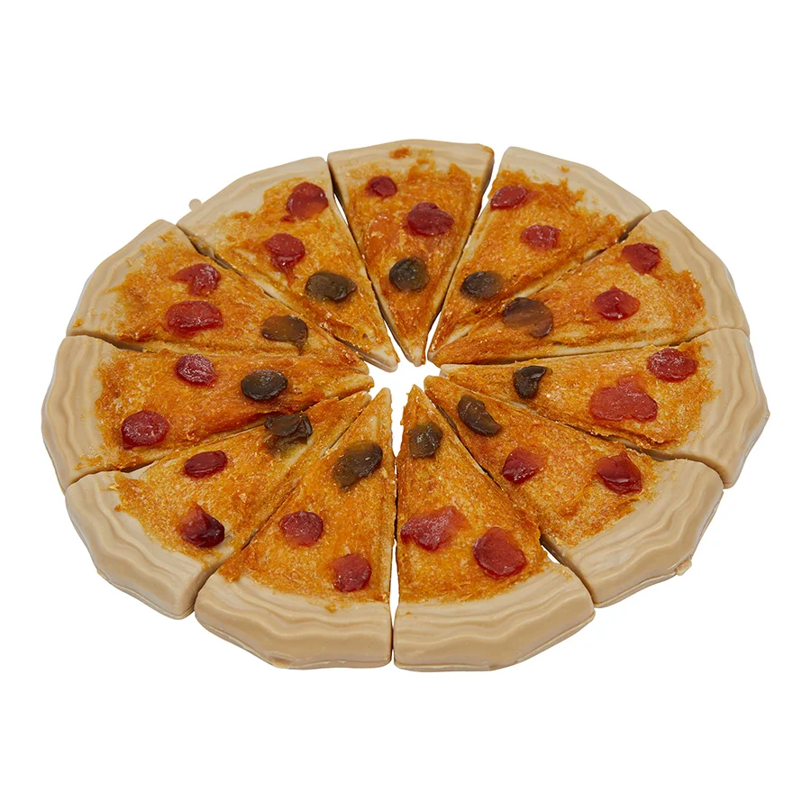 Official Pets at Home Rawhide Pizza Dog Treats 231g Flexible